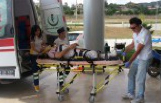 Osmancık'ta Trafik Kazası. 3 Yaralı