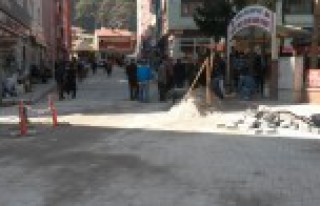 Torul'da Caddeler Yenileniyor
