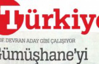 Türkiye Gazetesi, Yusuf Devran’ın hükümete verdiği...