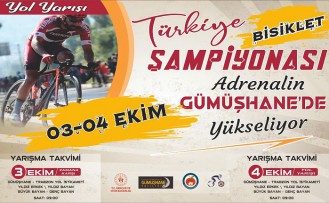 Yol Bisikleti Türkiye Şampiyonası Gümüşhane’de