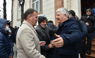 Rektör Aydın, Ercan Başkanla şehir turu yaptı
