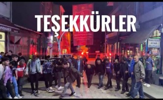 Torul Trabzonspor Derneğinden teşekkür