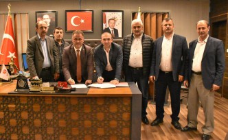 Gümüşhane Belediyesi'nde Sosyal Denge Sözleşmesi imzalandı