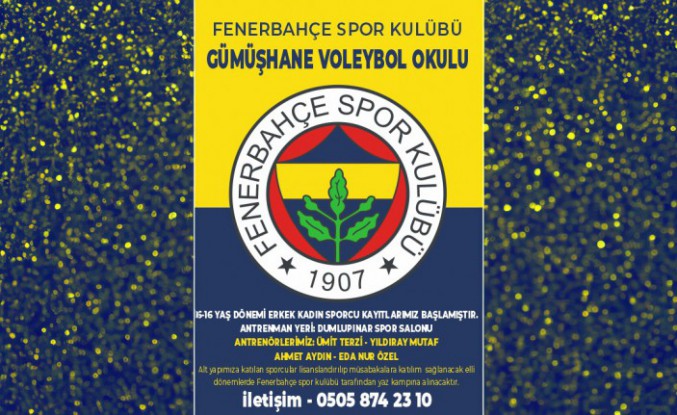 Fenerbahçe Voleybol Okulu kayıtlara başladı