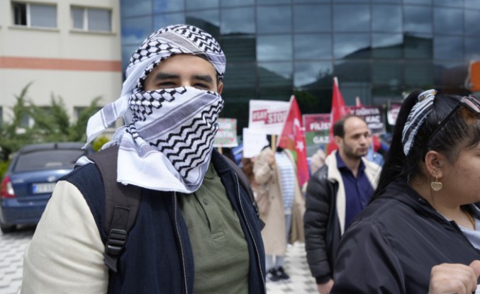 Gümüşhane'den Filistin’e destek yürüyüşü