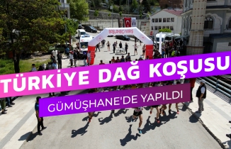 Türkiye Dağ Koşusu Şampiyonası Gümüşhane etabı sona erdi