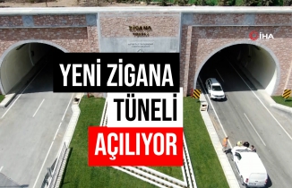 Yeni Zigana Tüneli 3 Mayıs'ta hizmete giriyor